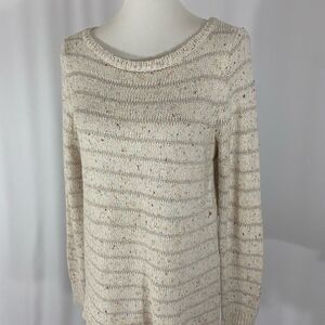 LOFT Crewneck Sparkle Sweater